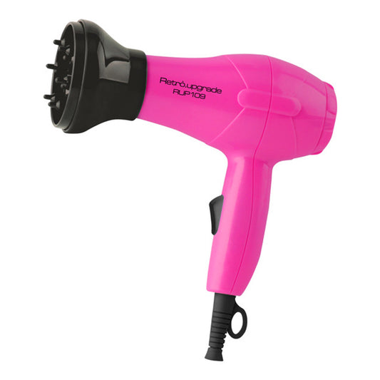 Retro Upgrade Rup-109 Mini Travel Hairdryer