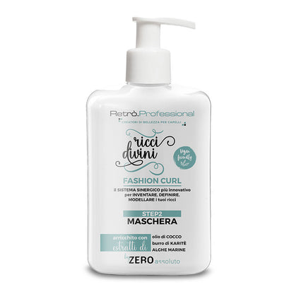 maschera da 200ml con comodo tappo dosatore