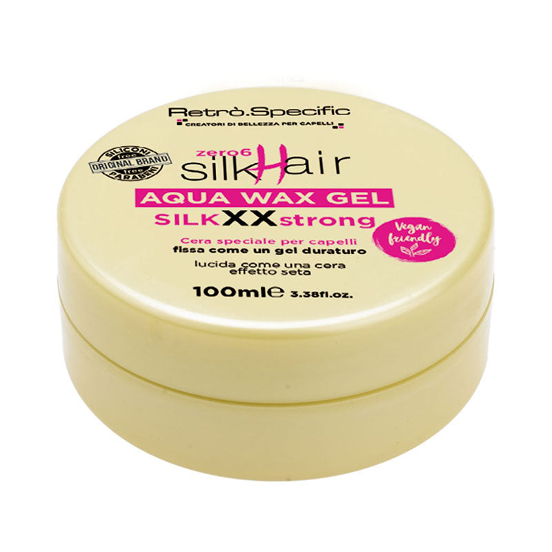 Retrò Specific silkHair Aqua Wax Gel SlikXXStrong - Hairesia Italia
